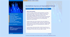 Desktop Screenshot of heilsame-hypnose.de